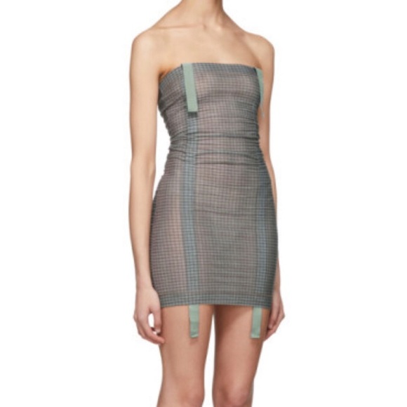 ISO Charlotte Knowles Skinn Dress in Check - Picture 5 of 5